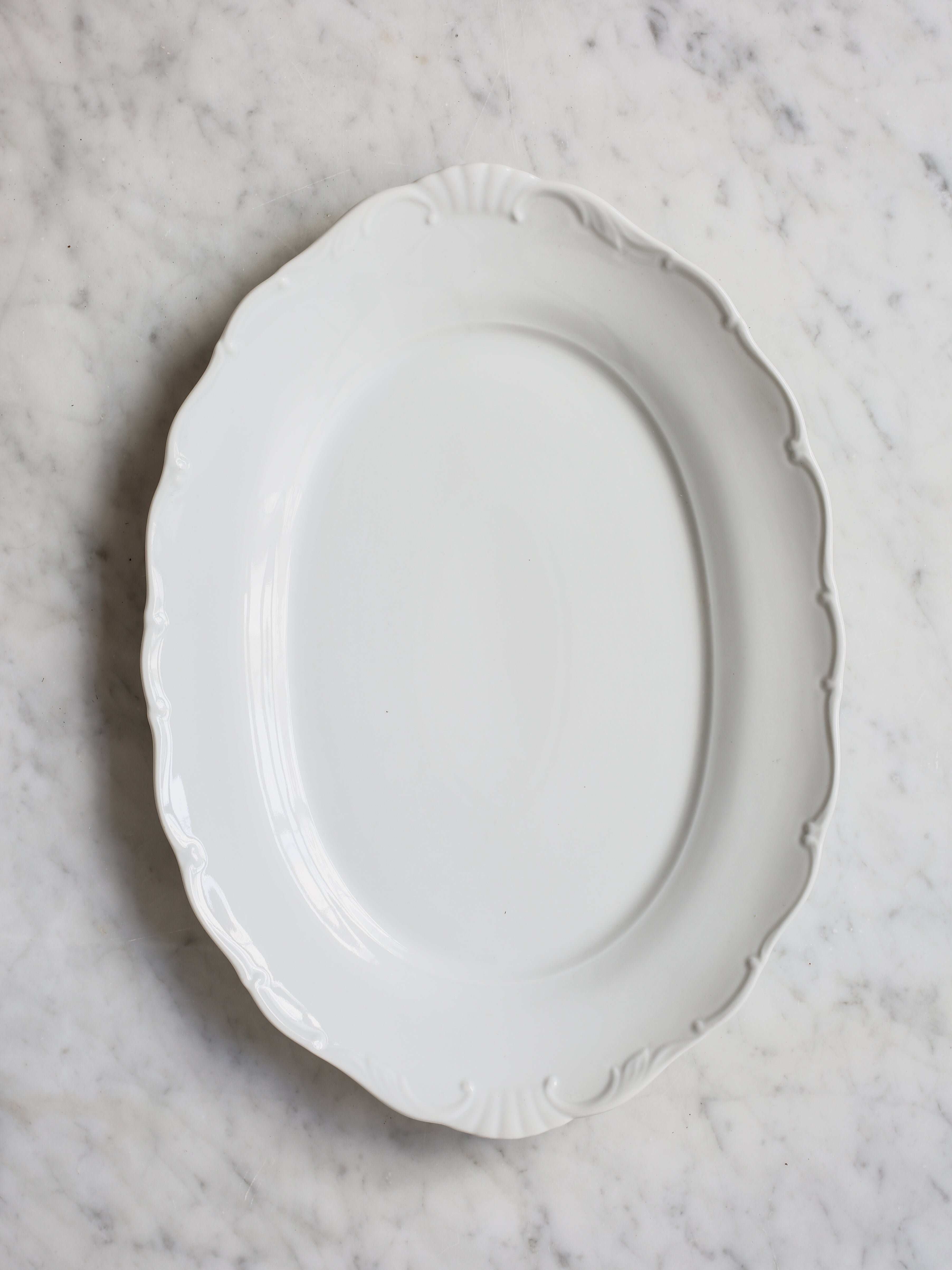 French Porcelain Serving Platter
