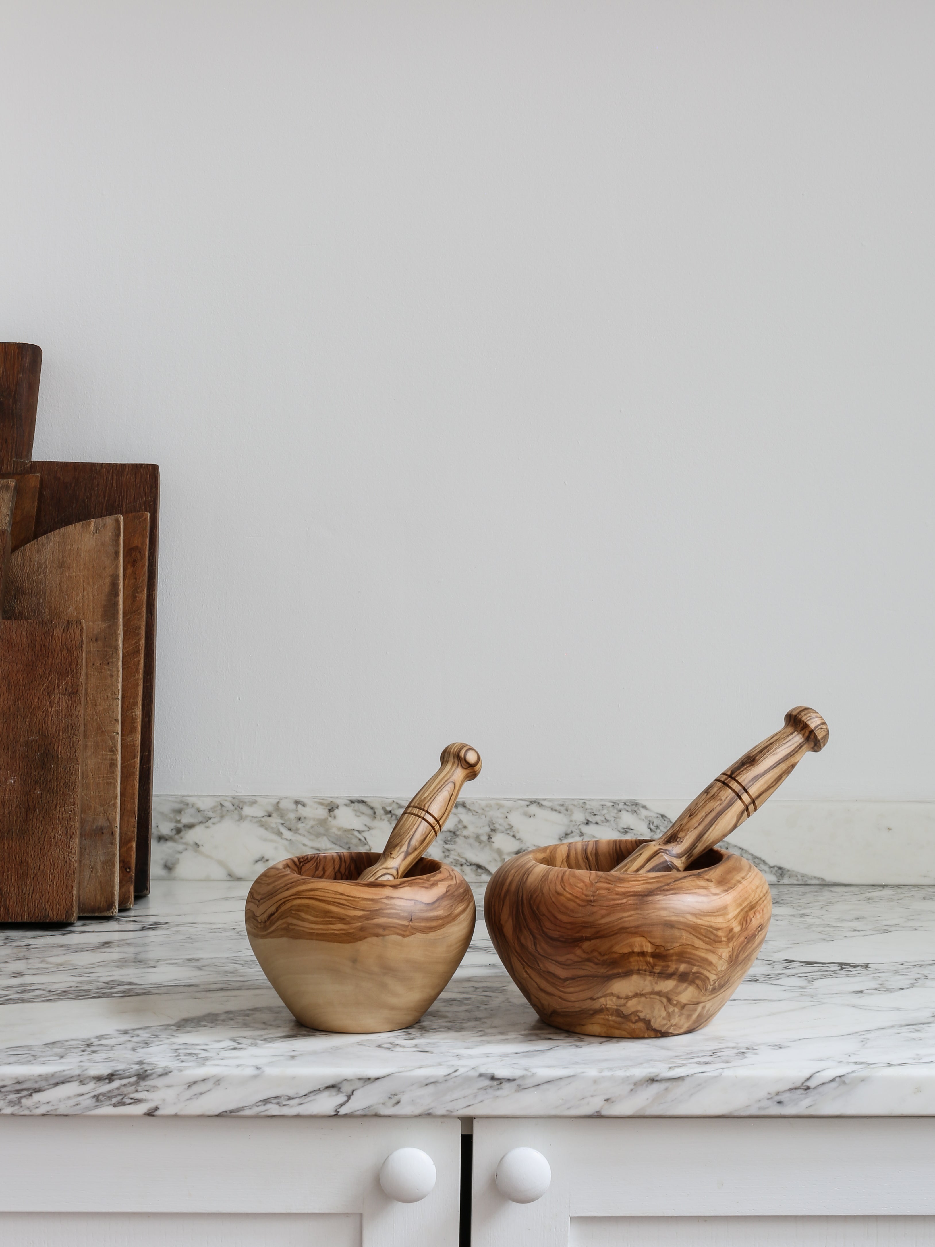 Olive Wood Mortar and Pestle