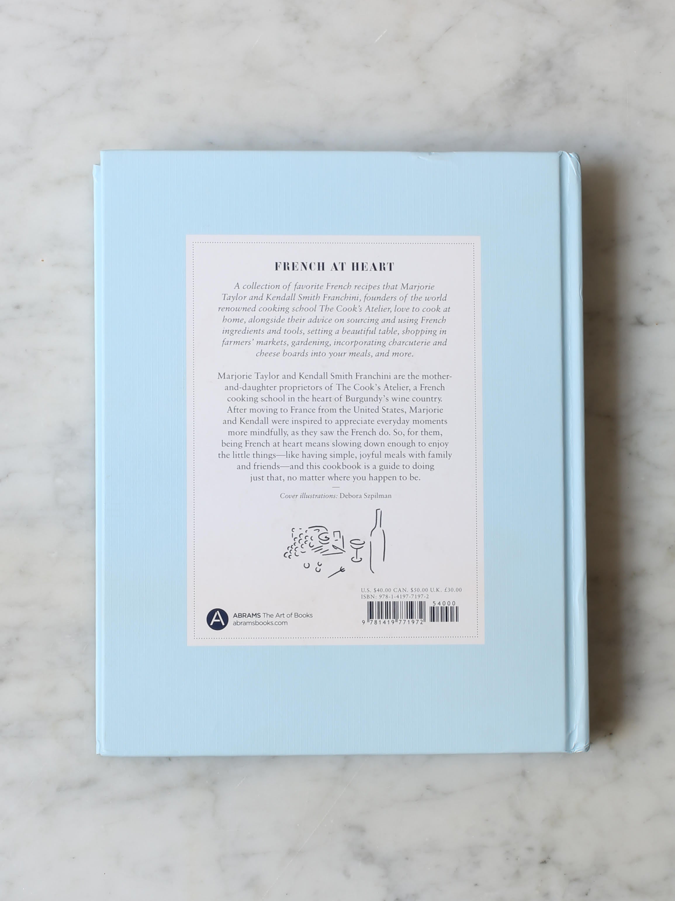 French at Heart Cookbook (Signed by Marjorie + Kendall)