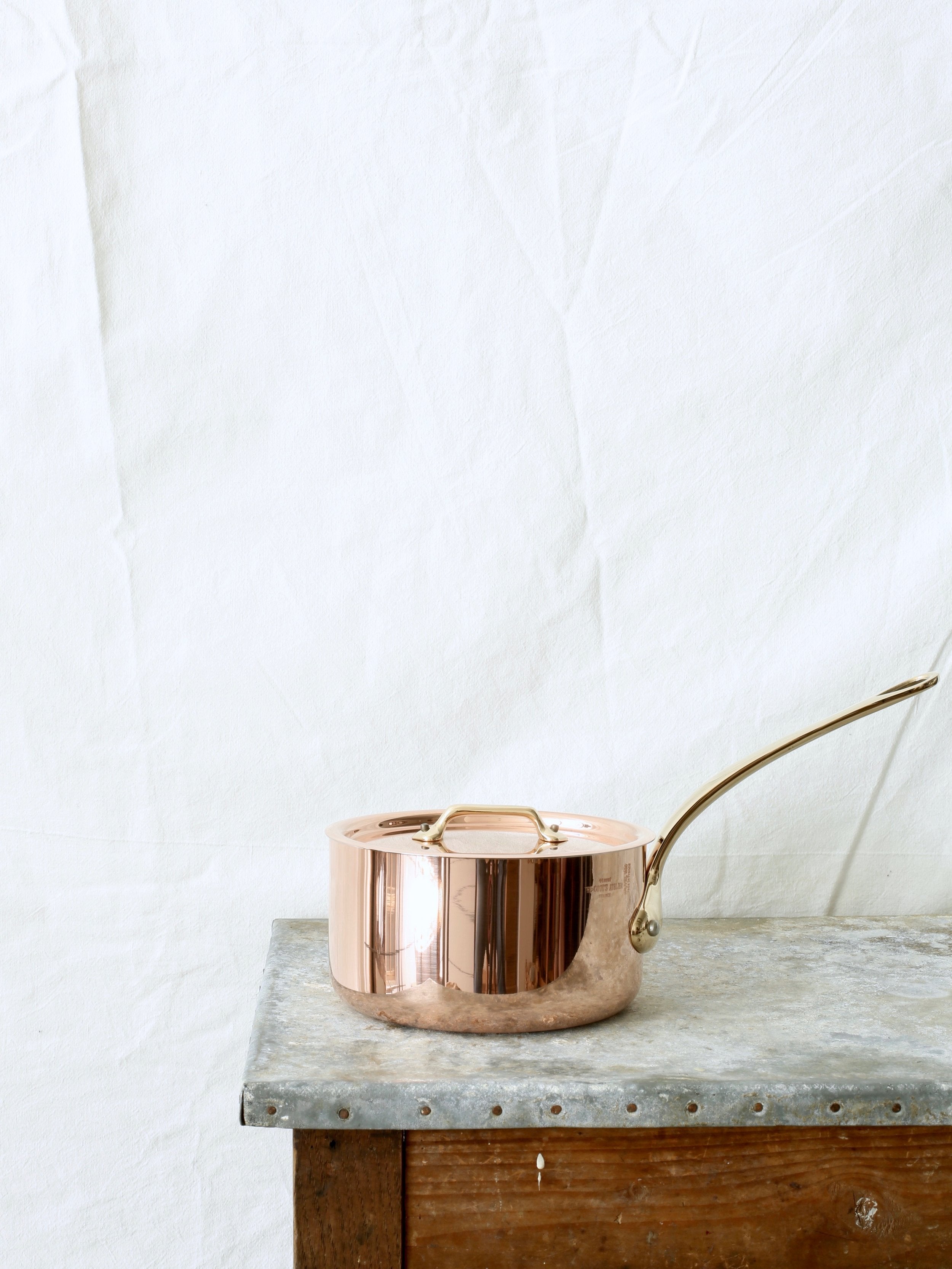 Copper Saucepan - 16 cm