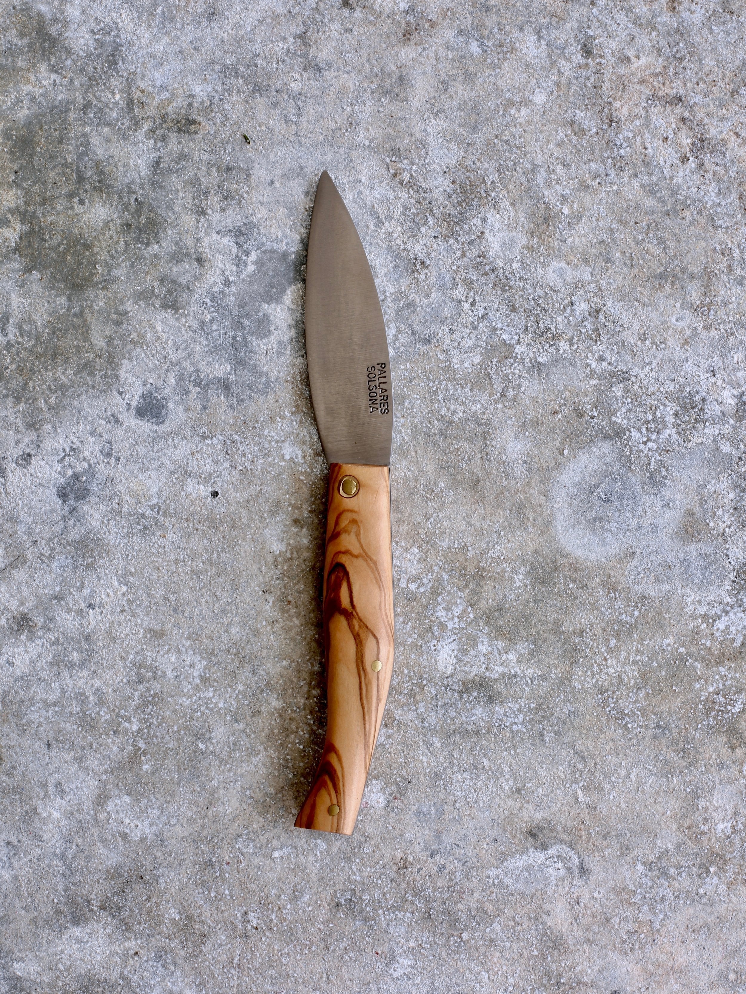 Pocket Knife in Olive Wood