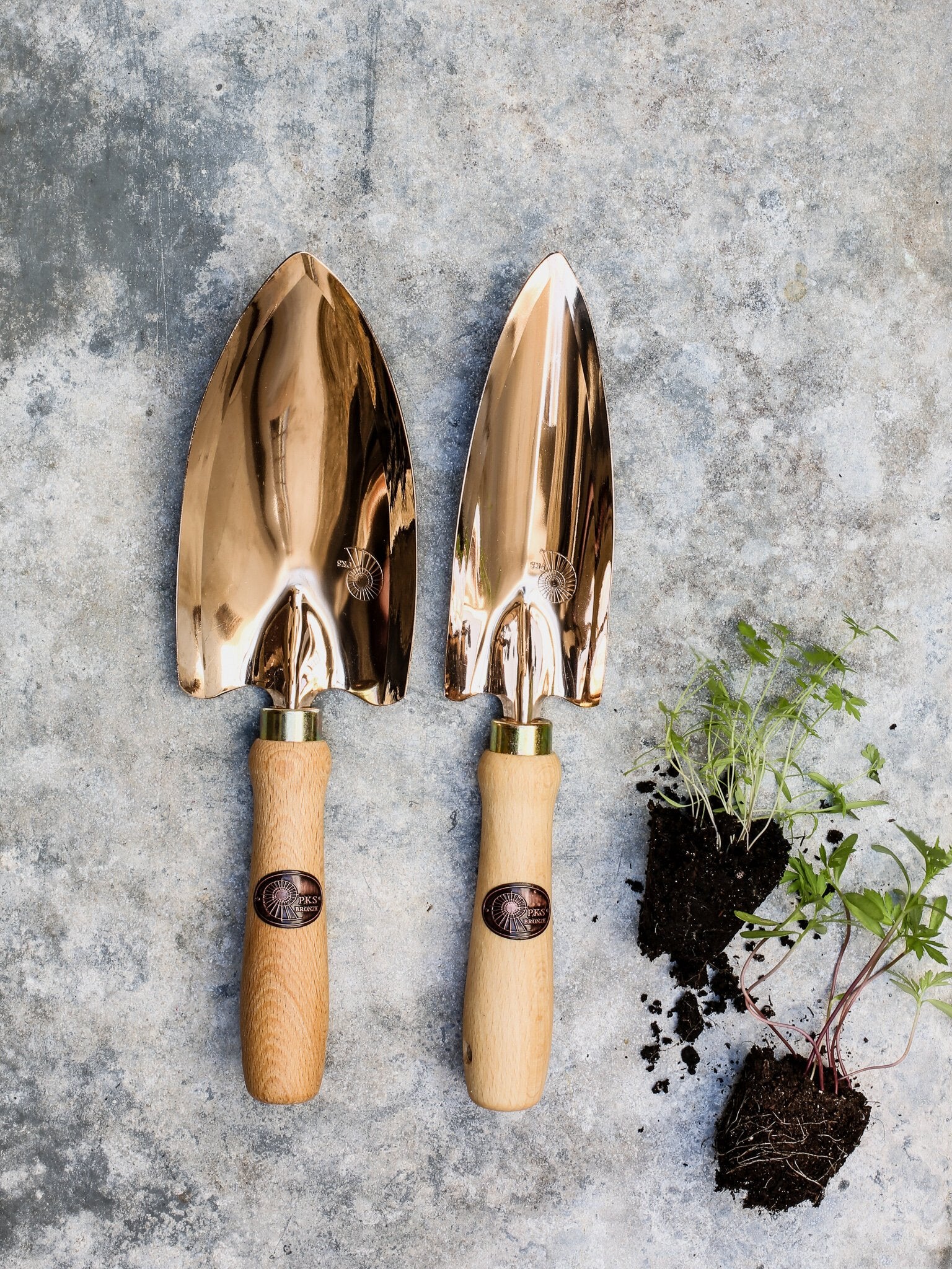 bronze garden trowel Copper Hand Trowel