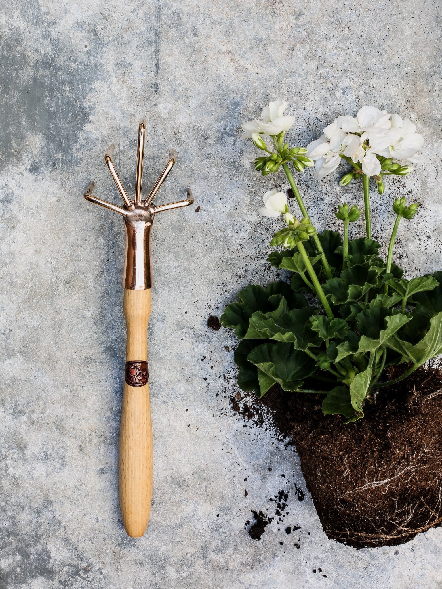 Copper Hand Cultivator