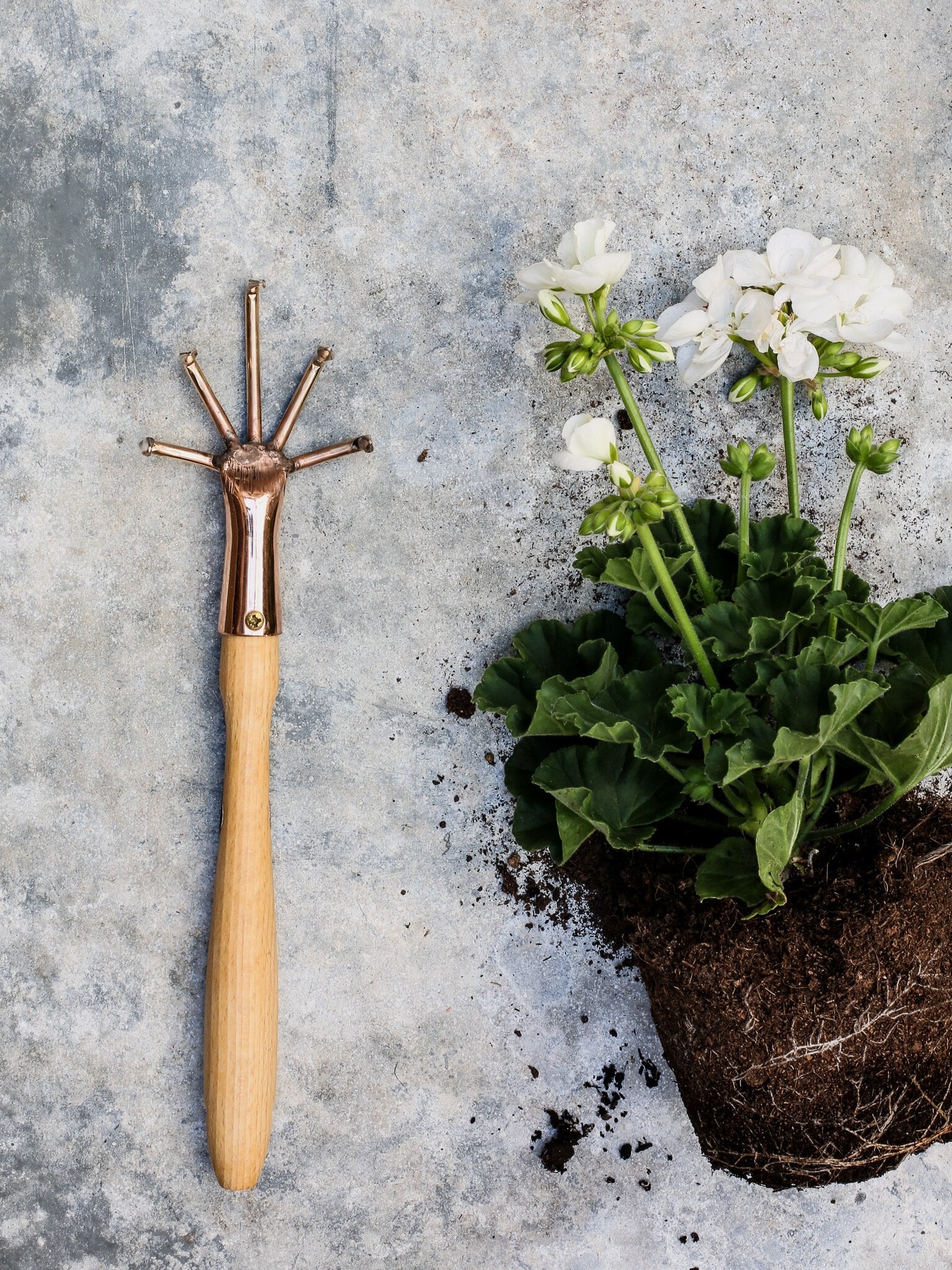 Copper Hand Cultivator