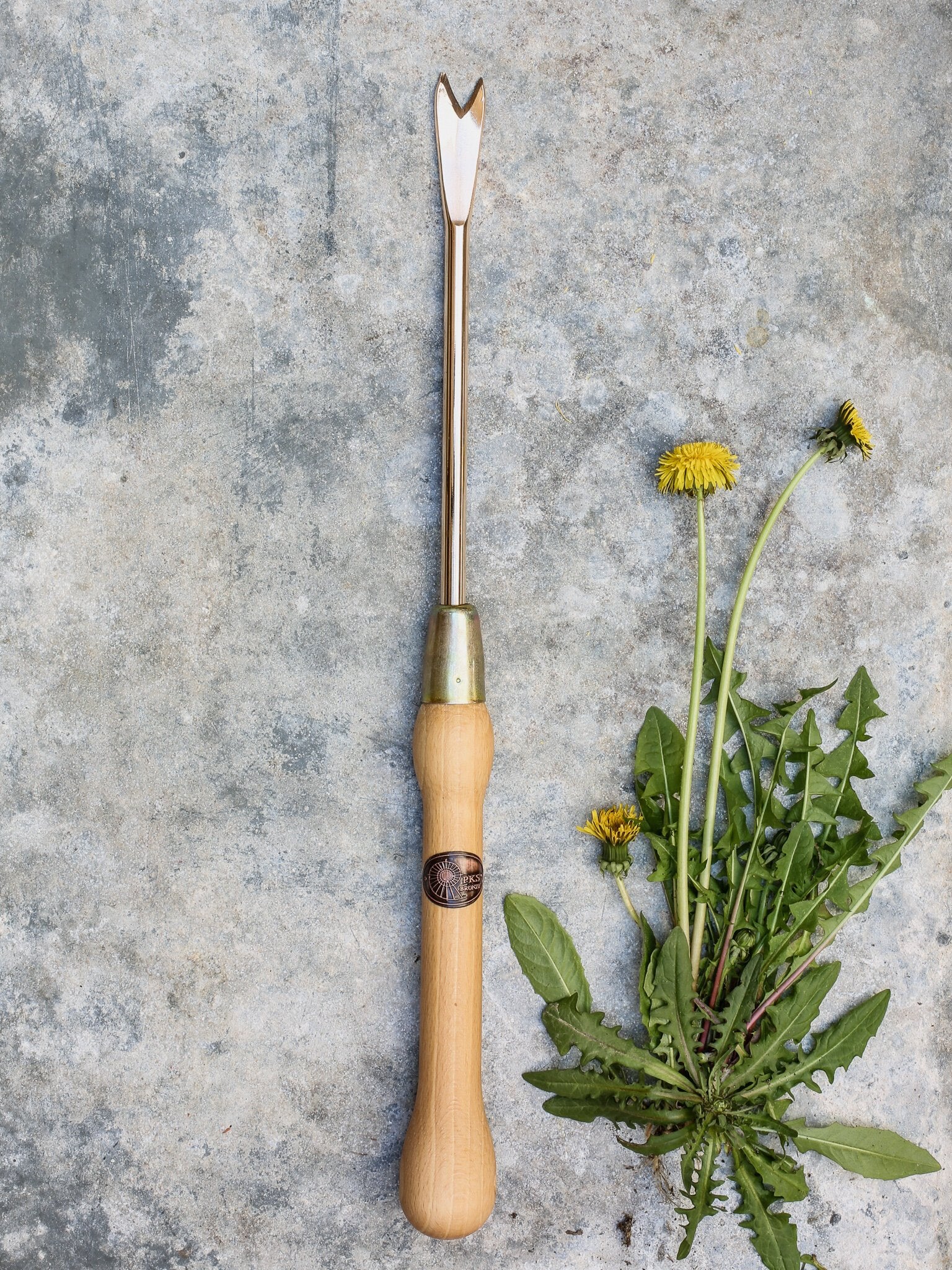 Copper Dandelion Weeder