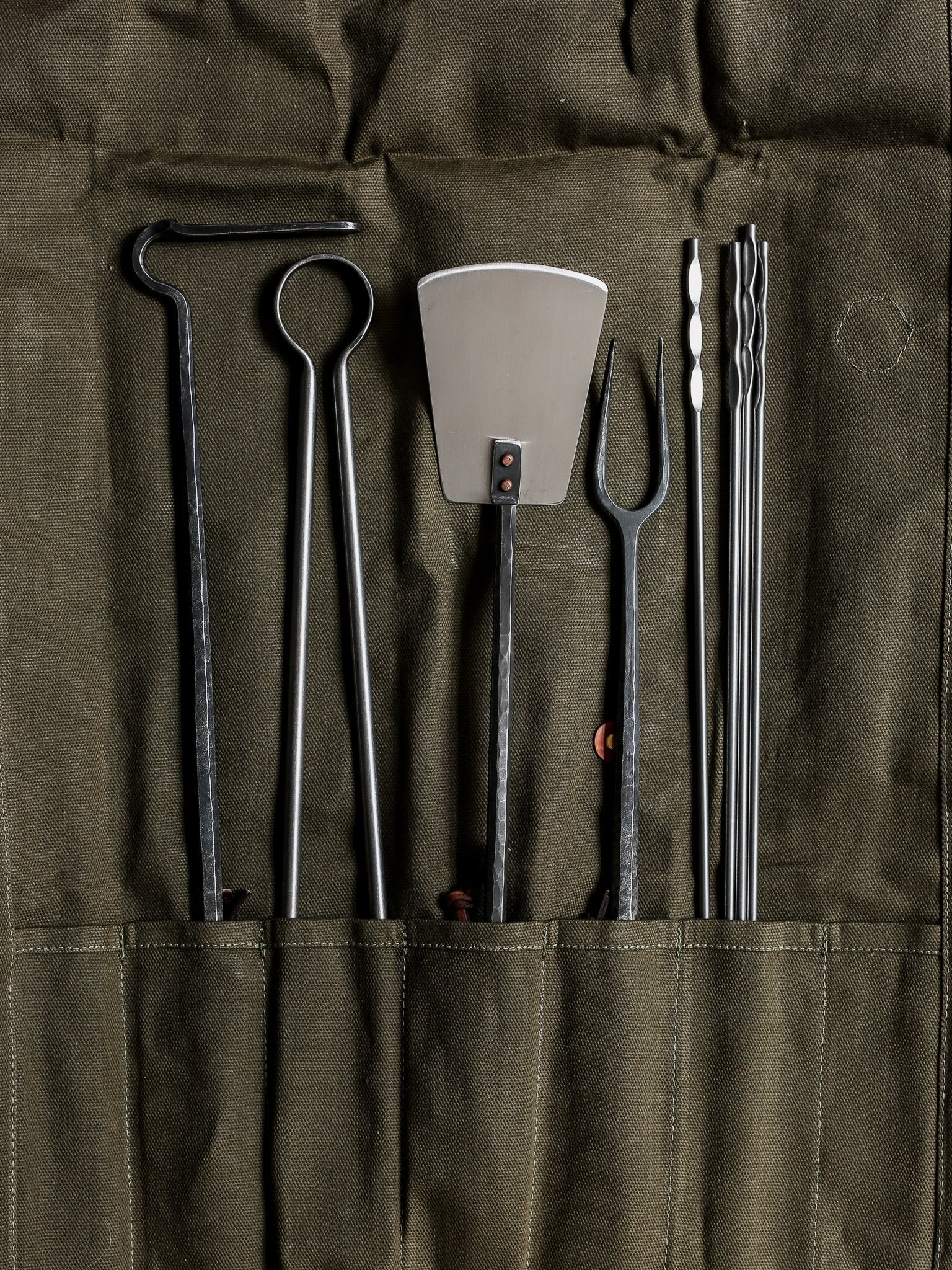 Hand Forged BBQ Set