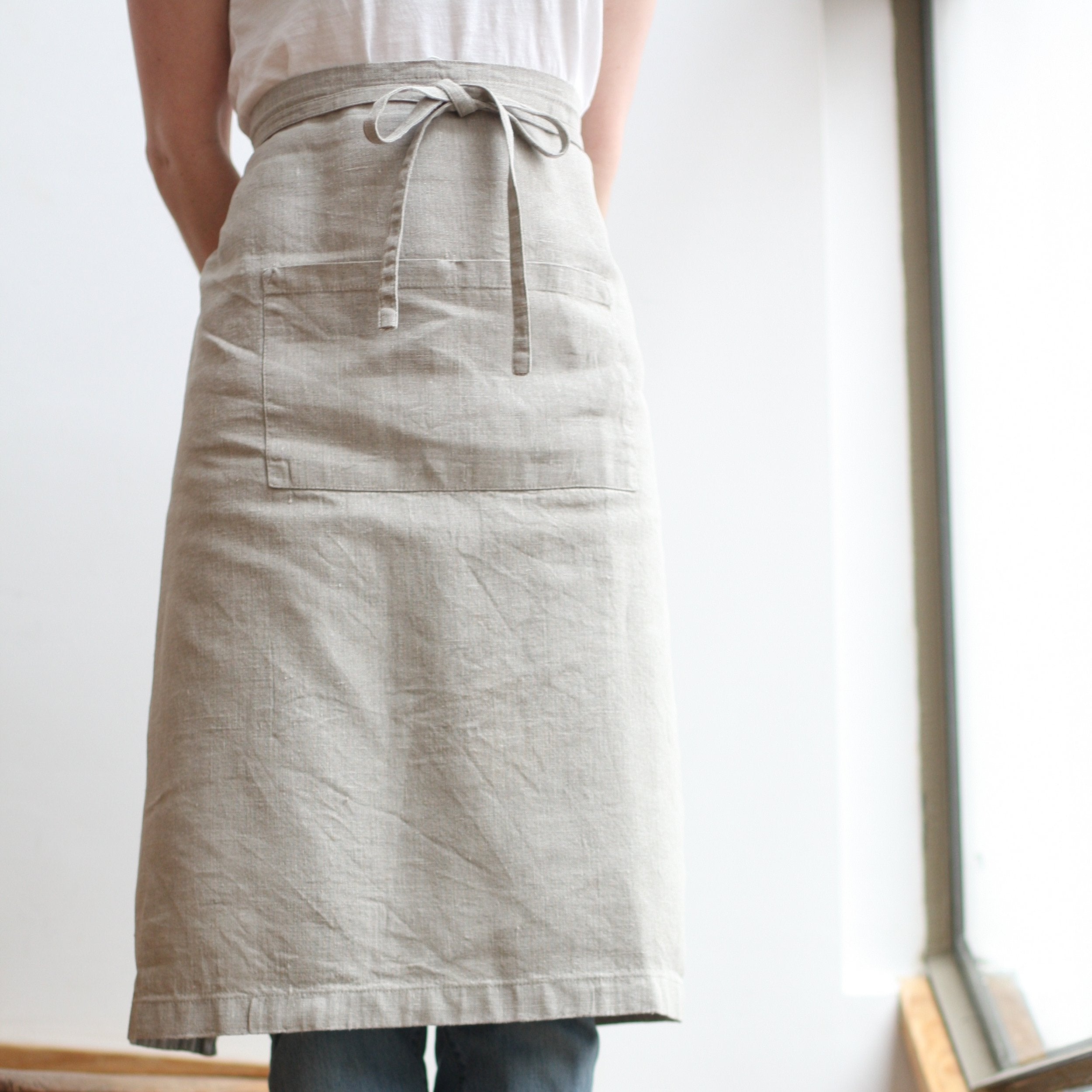 Linen Bistro Apron