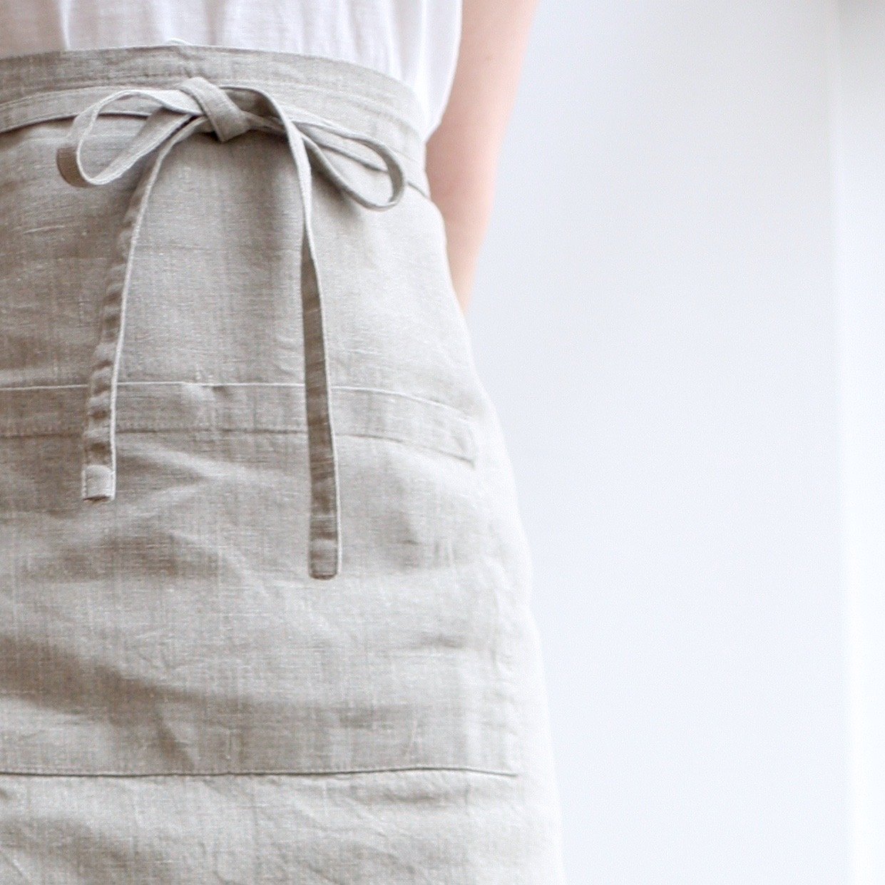 Linen Bistro Apron