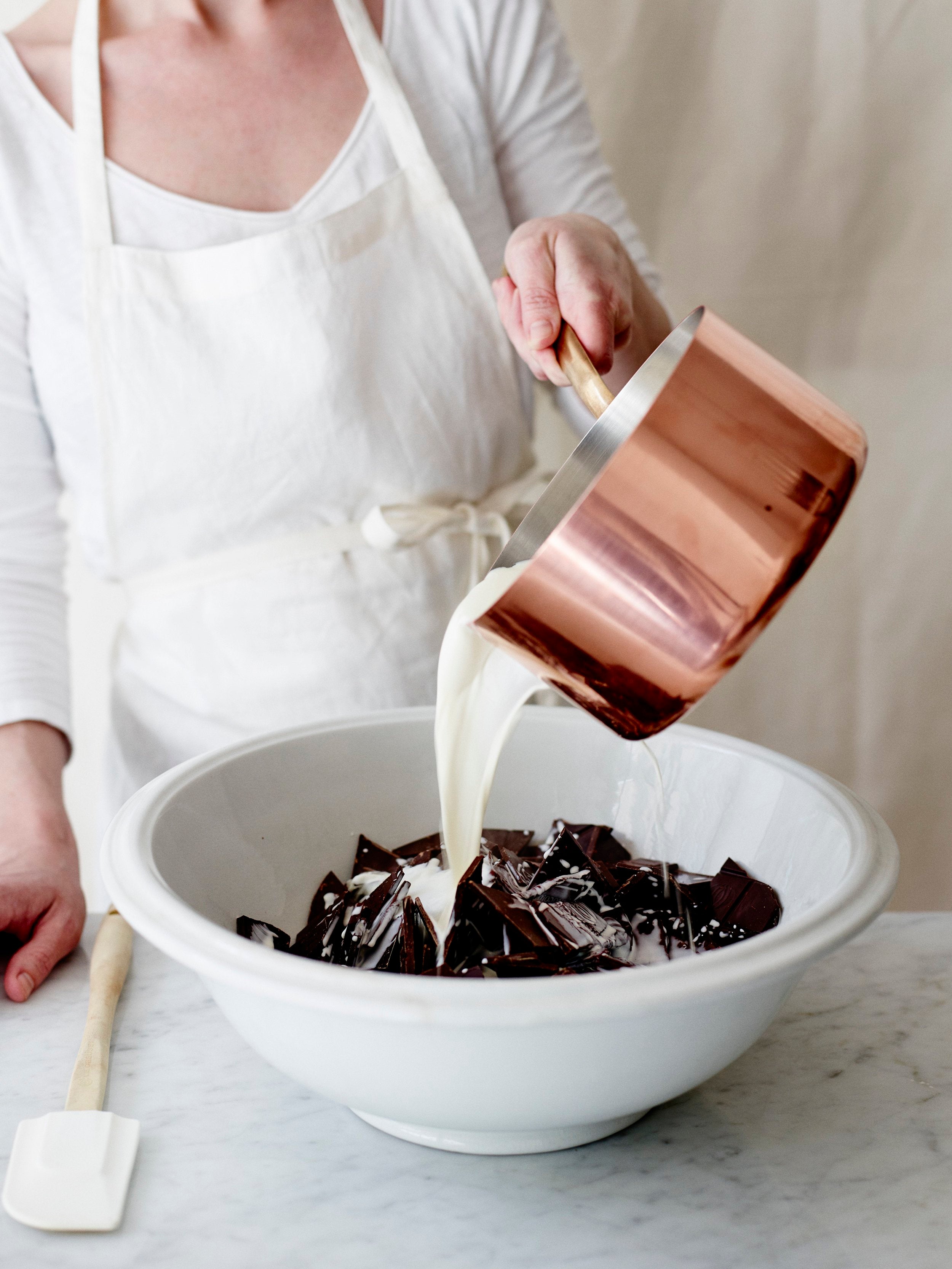 Copper Saucepan - 20 cm