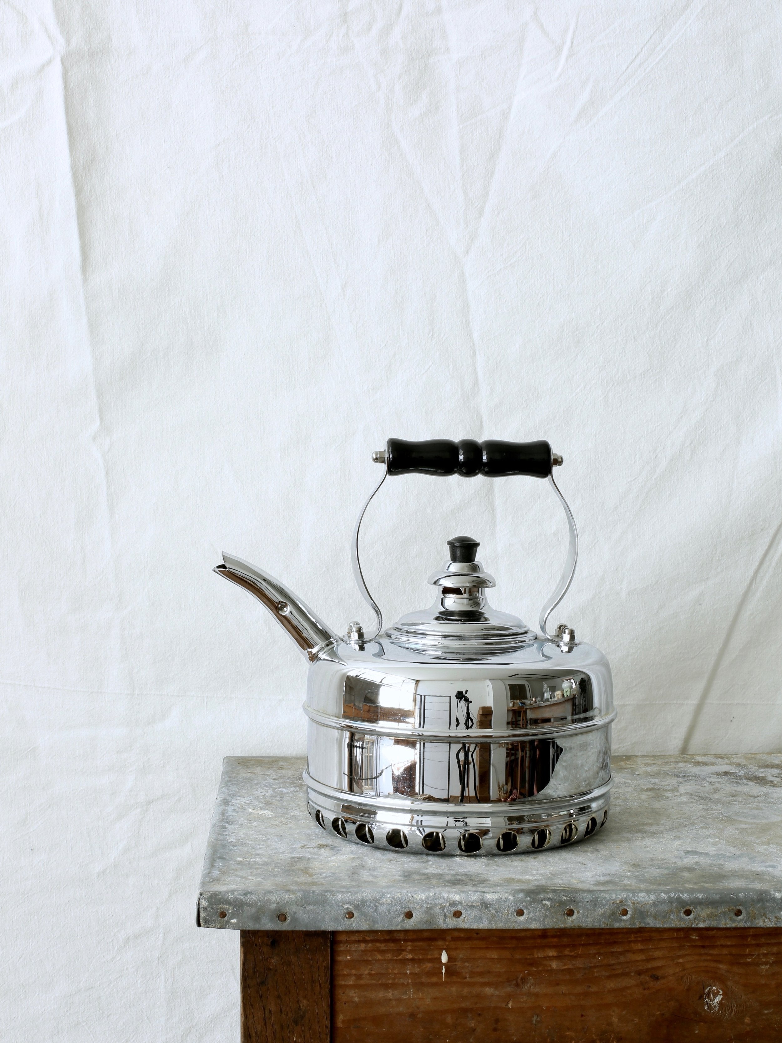 Tea Kettle in Chrome