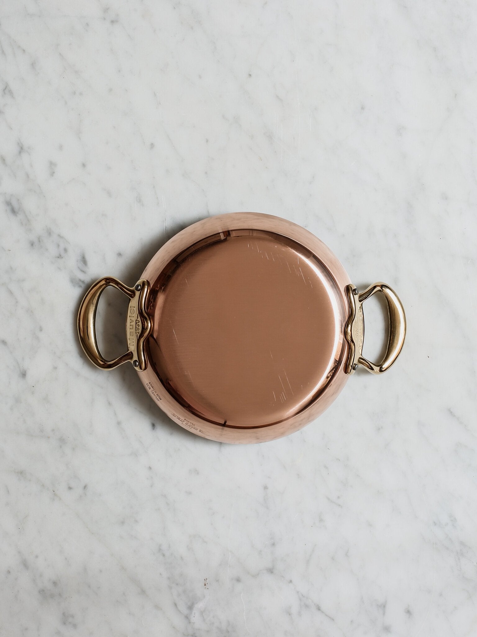 Copper Round Gratin Pan