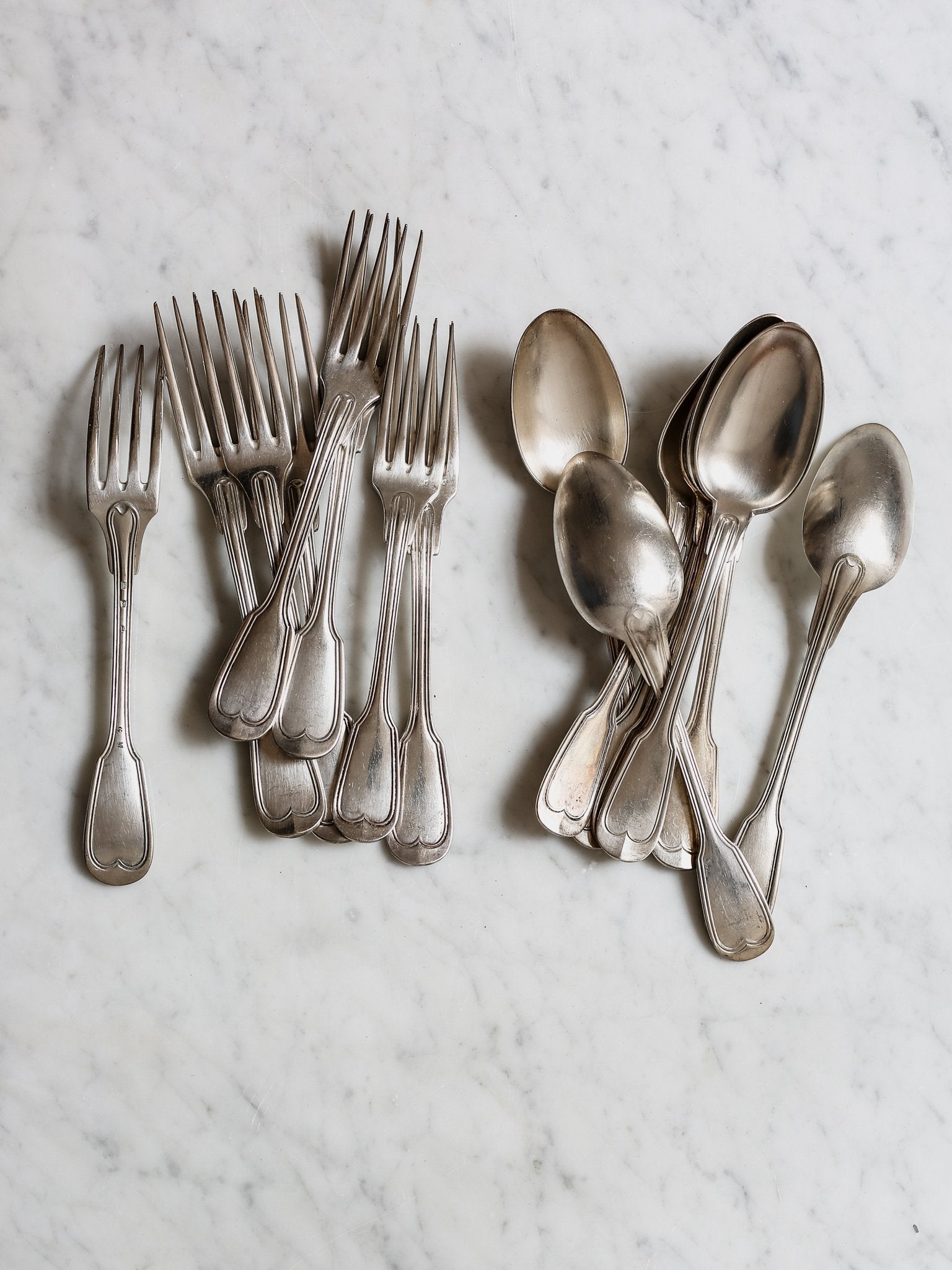 Forks and Soup Spoons Set